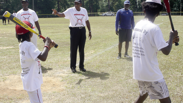 Wilbert Ellis Baseball Camp moved indoors due to inclement weather