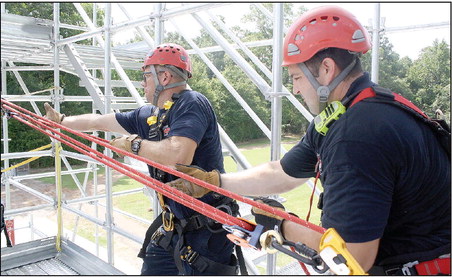 Ruston fire training tower completed | Ruston Daily Leader