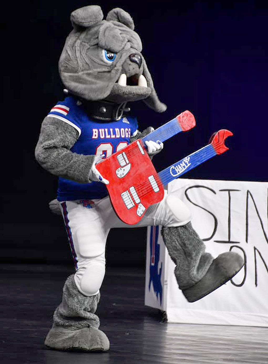 Champ places eighth at first national mascot championship appearance