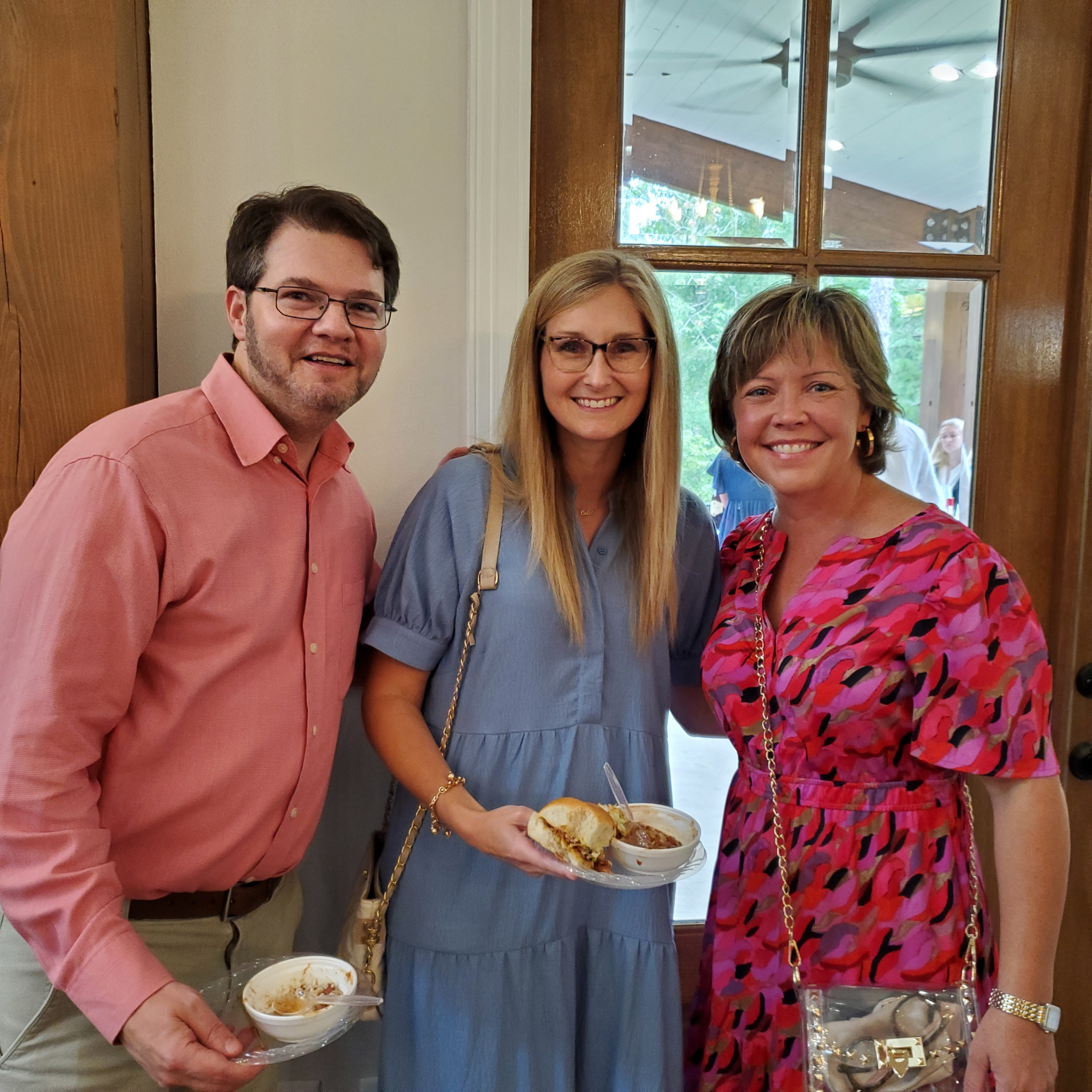 Josh and Abby Mandrell with Amanda DeMoss